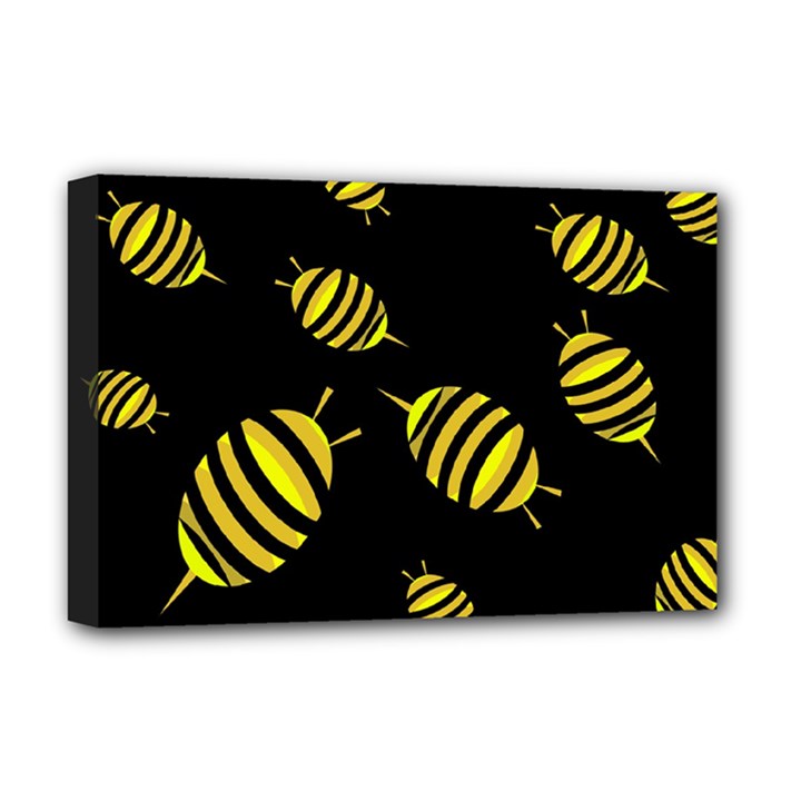 Decorative bees Deluxe Canvas 18  x 12  