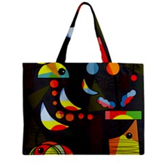 Happy Day 2 Zipper Mini Tote Bag by Valentinaart