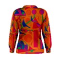 Happy day - orange Women s Sweatshirt View2