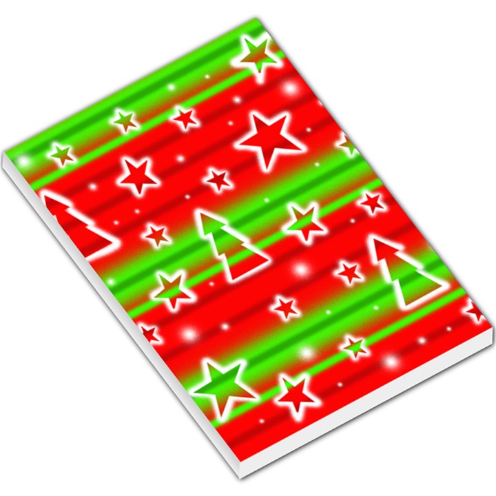 Christmas pattern Large Memo Pads
