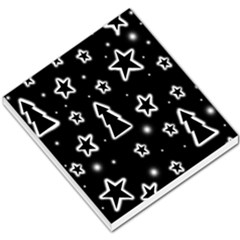 Black And White Xmas Small Memo Pads by Valentinaart