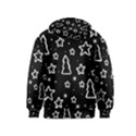 Black and white Xmas Kids  Pullover Hoodie View2