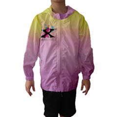 Unicorn - I Am Not Cute  Hooded Wind Breaker (kids)