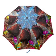 African Star Dreamer Folding Umbrellas