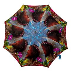 African Star Dreamer Hook Handle Umbrellas (large) by icarusismartdesigns
