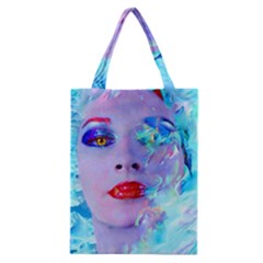 Swimming Into The Blue Classic Tote Bag by icarusismartdesigns