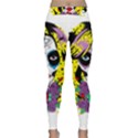 Gothic Sugar Skull Yoga Leggings  View1