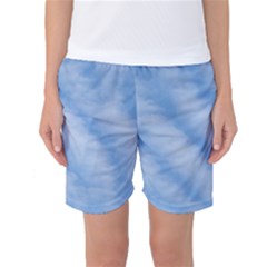 Wavy Clouds Women s Basketball Shorts