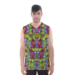 Freedom In Colors And Floral Men s Basketball Tank Top by pepitasart