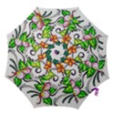 Tropical Hibiscus Flowers Hook Handle Umbrellas (Large) View1