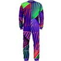Colorful Rainbow Helix OnePiece Jumpsuit (Men)  View1