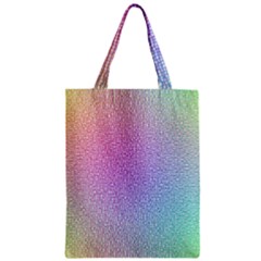 Rainbow Colorful Grid Zipper Classic Tote Bag by designworld65