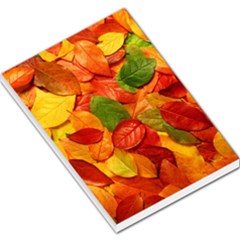 Colorful Fall Leaves Large Memo Pads