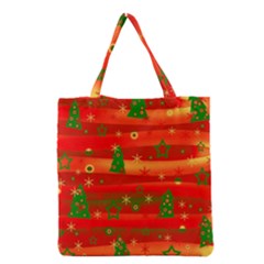 Christmas Magic Grocery Tote Bag by Valentinaart