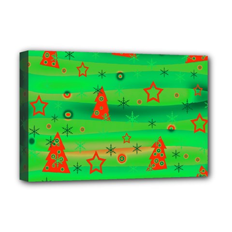 Xmas Magical Design Deluxe Canvas 18  X 12   by Valentinaart