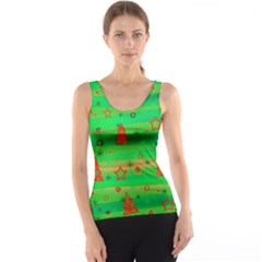 Xmas Magical Design Tank Top