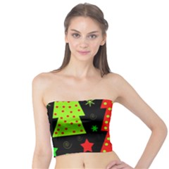 Merry Xmas Tube Top by Valentinaart