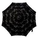 Black elegant  Xmas design Hook Handle Umbrellas (Large) View1