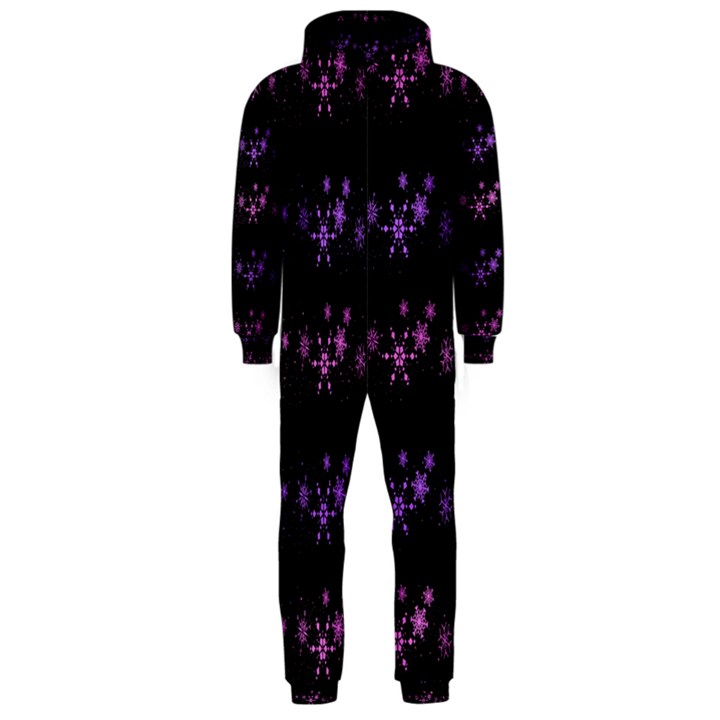 Purple elegant Xmas Hooded Jumpsuit (Men) 