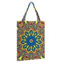 Yellow Flower Mandala Classic Tote Bag View2