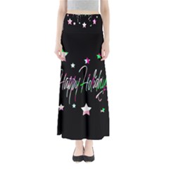 Happy Holidays 5 Maxi Skirts by Valentinaart