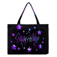 Happy Holidays 6 Medium Tote Bag by Valentinaart