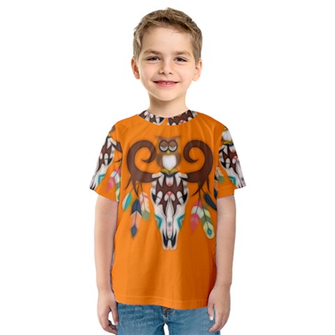 The Owl Designed For Kid s  Kids  Sport Mesh Tee by GabriellaDavid