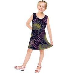 Abstract garden Kids  Tunic Dress