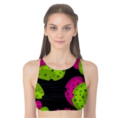 Decorative Leafs  Tank Bikini Top by Valentinaart
