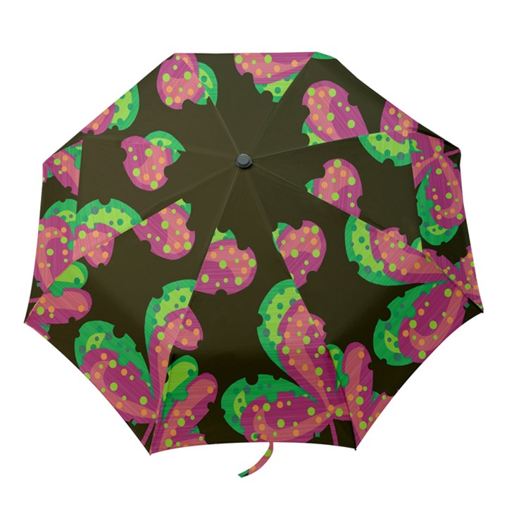 Colorful leafs Folding Umbrellas