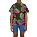 Colorful leafs Kids  Short Sleeve Swimwear View1