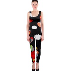 Playful airplanes  OnePiece Catsuit