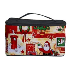 Santa Clause Mail Bird Snow Cosmetic Storage Case