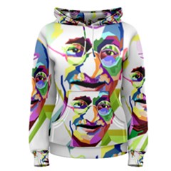 Ghandi Women s Pullover Hoodie