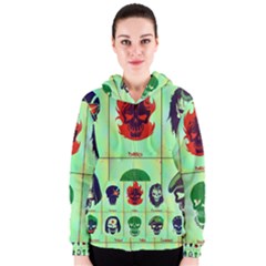 Suicide Squad Women s Zipper Hoodie by harleyquinn