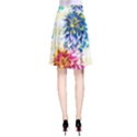 Colorful Dahlias A-Line Skirt View2