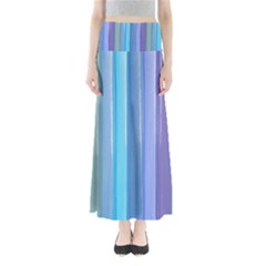 Provence Fields Lavender Pattern Maxi Skirts by DanaeStudio