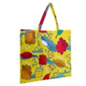 Weather Zipper Large Tote Bag View2