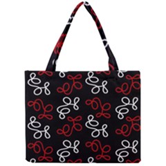 Elegance - Red  Mini Tote Bag by Valentinaart