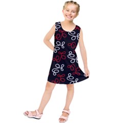 Elegance - Red  Kids  Tunic Dress by Valentinaart