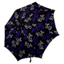 Elegance - blue Hook Handle Umbrellas (Small) View2