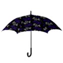 Elegance - blue Hook Handle Umbrellas (Small) View3