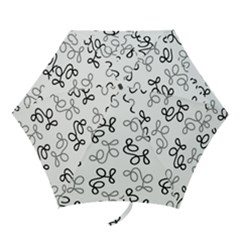 Gray Elegance  Mini Folding Umbrellas by Valentinaart