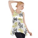 Yellow elegance Side Drop Tank Tunic View1