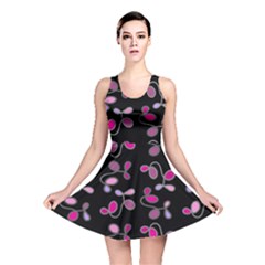 Magenta Garden Reversible Skater Dress by Valentinaart