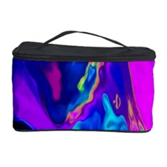 The Perfect Wave Pink Blue Red Cyan Cosmetic Storage Case