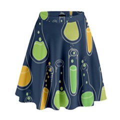 Science Geek High Waist Skirt by BubbSnugg
