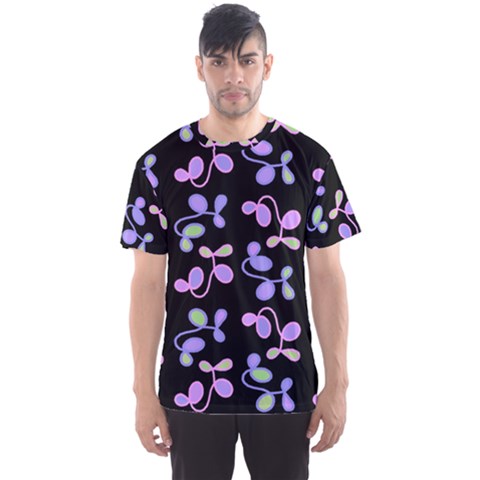 Purple Garden Men s Sport Mesh Tee by Valentinaart