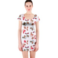 Simple Garden Short Sleeve Bodycon Dress by Valentinaart