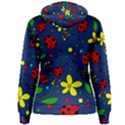 Ladybugs - blue Women s Pullover Hoodie View2